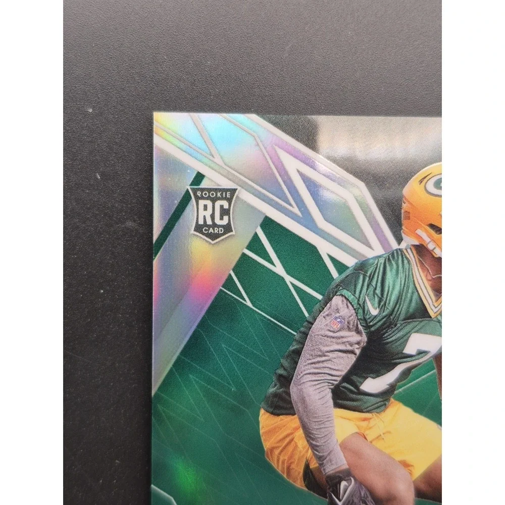 2022 Panini Phoenix Quay Walker #176 Green/25 (RC) Green Bay Packers Color Match